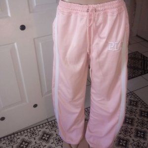 Prettylittlething track pants pink size 10 pretty little thing